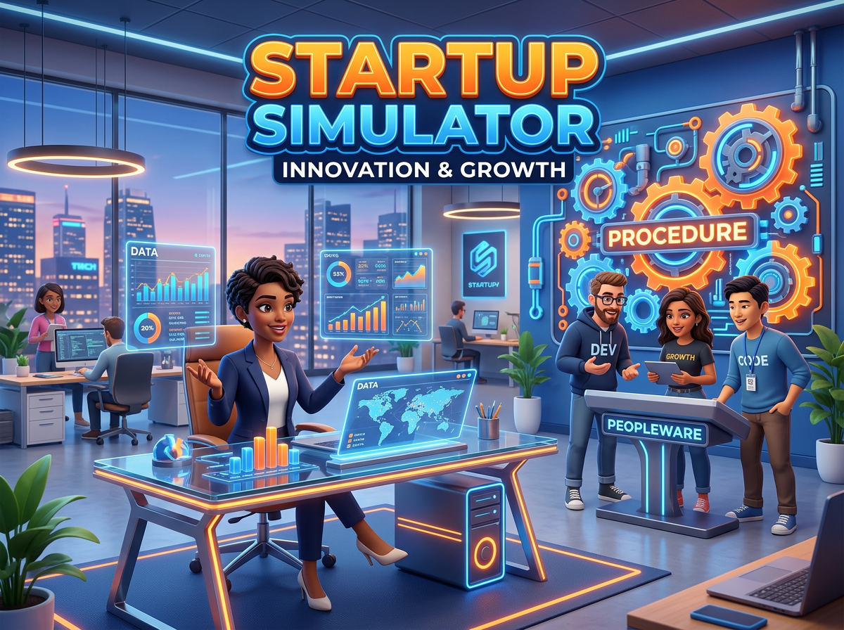 IT Startup Manager | เกมสวมบทบาทบริหารโปรเจกต์ไอที