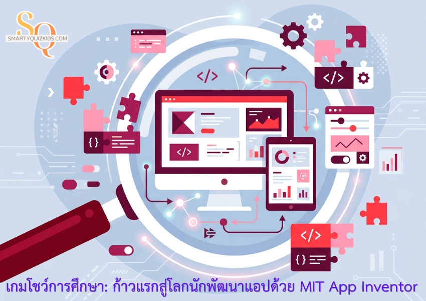 เกมโชว์การศึกษา: ก้าวแรกสู่โลกนักพัฒนาแอปด้วย MIT App Inventor