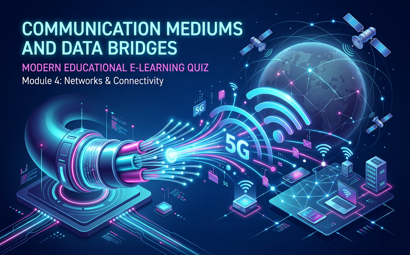หน่วยที่ 5  EP 2: สะพานเชื่อมข้อมูล (Communication Mediums)