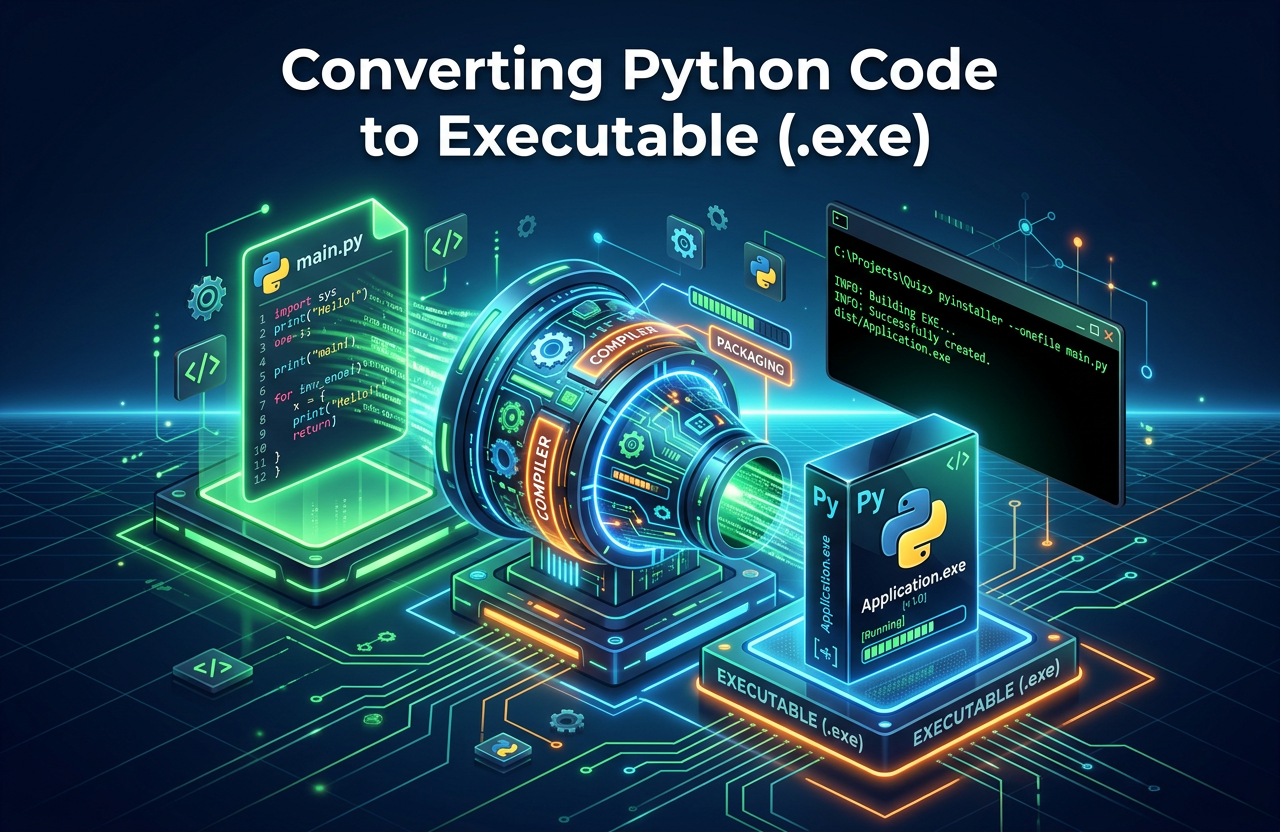 หน่วย EP.4: แปลงโค้ดเป็นแอปพลิเคชัน (.exe)