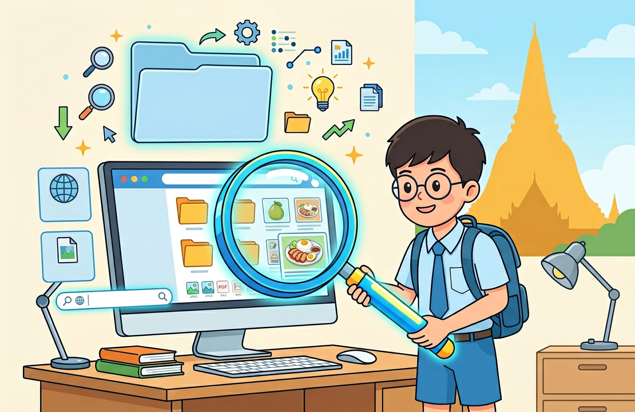  ป4 หน่วยที่ 2 EP.2: ค้นหาข้อมูลฉบับโปร