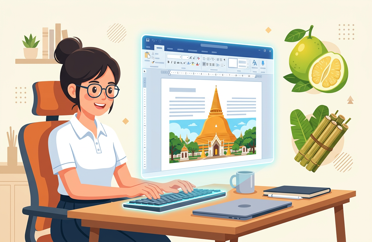  ป4 หน่วยที่ 3 EP.3: เสกเอกสารสวยด้วย Microsoft Word (Office 365 ออนไลน์)